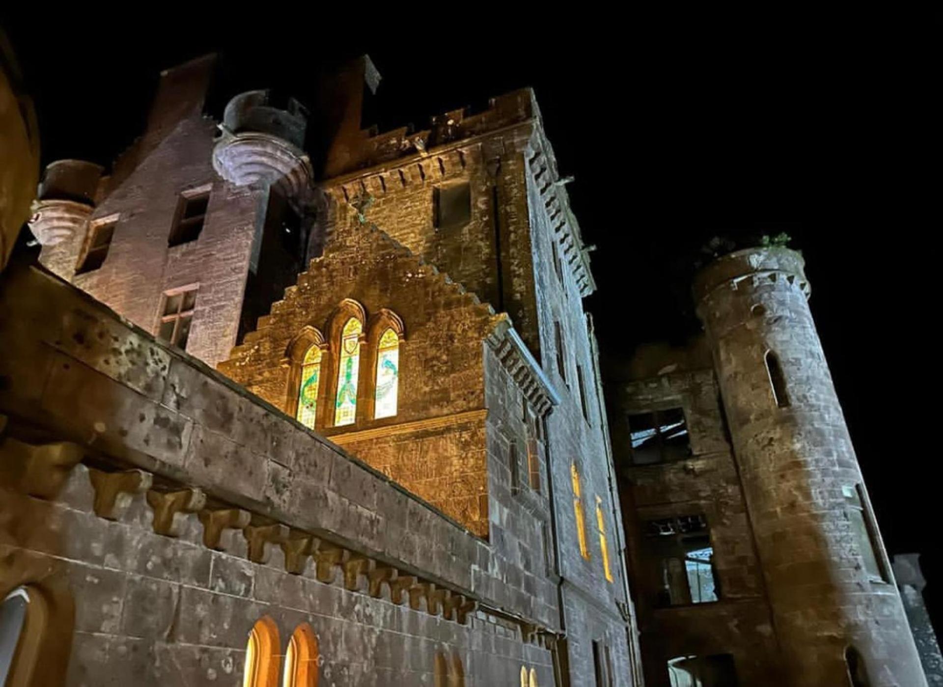 Luxury Woodland Lodge Retreat At Culdees Castle Крийф Екстериор снимка